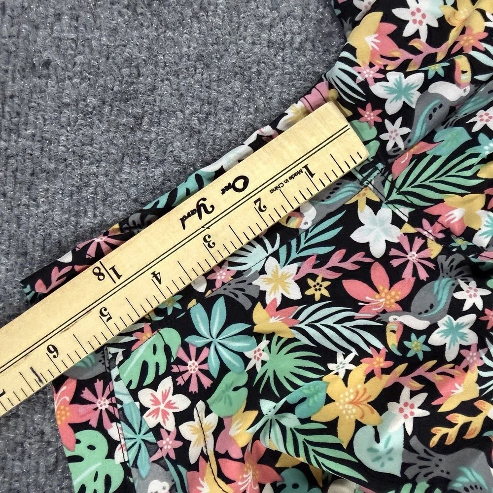 Chubbies Swim Trunks Mens Medium Floral Tucan‎ Bird Tropical Lined 5.5